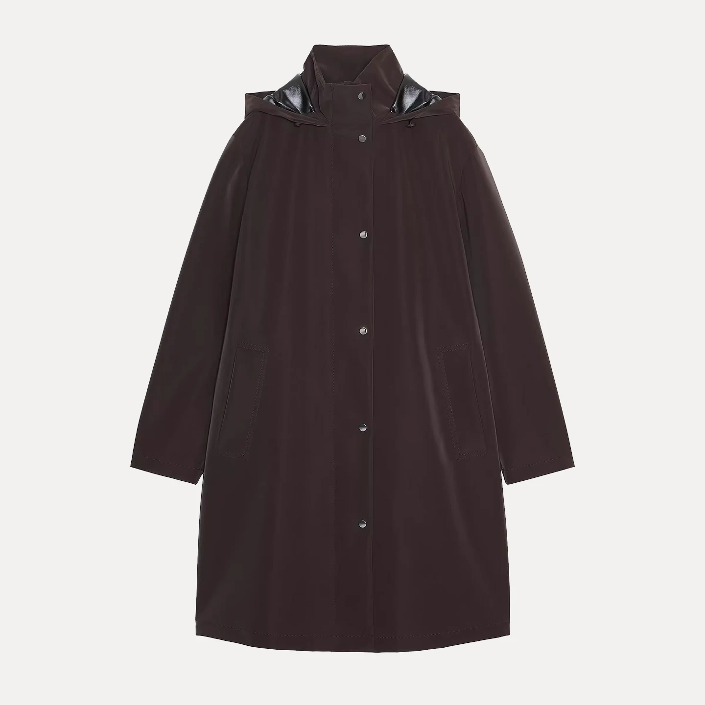 Chaqueta con Capucha y Cuello Alto a Prueba de Viento, Nueva Colección Otoño 2025, Abrigo de Manga Larga de Calidad Premium p...