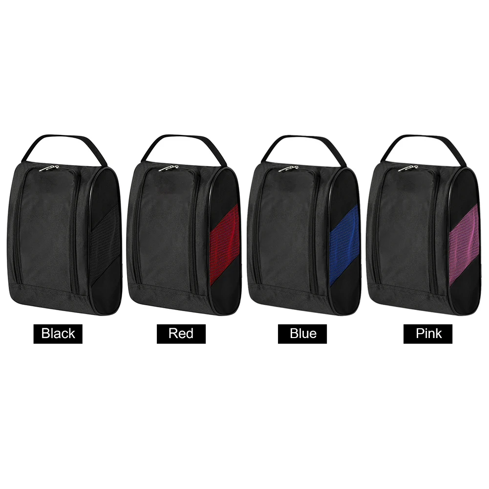 

Unisex Golf Shoe Carrier Bag Portable Mini Golf Shoe Bag Breathable Lightweight Golf Shoe Handbag for Outdoor Golfing Sports