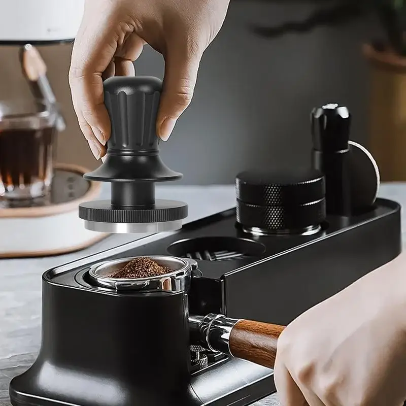 51mm Espresso Tamper Ergonomic Handle Constant Force Impact Coffee Tamper 51mm Stainless Steel Base Tamper Coffee Machine