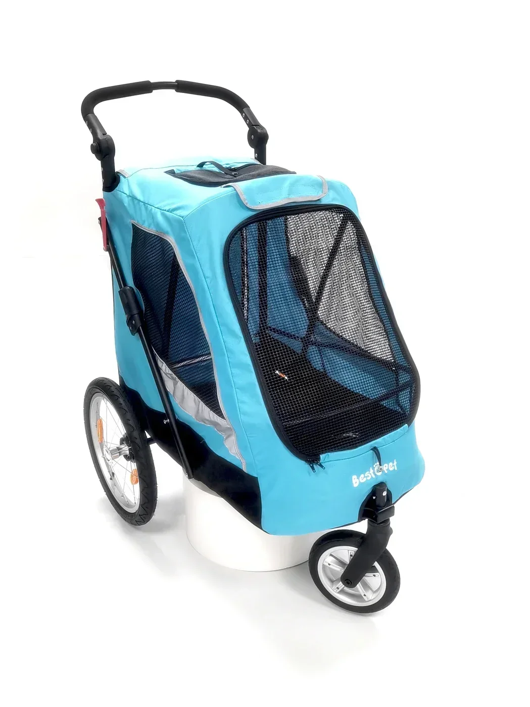 

Outdoor Bicycle Trailer, Advanced Multifunctional Super Medium and Large Dog Cart with Detachable Vanity, Perfect for Dog Shows
