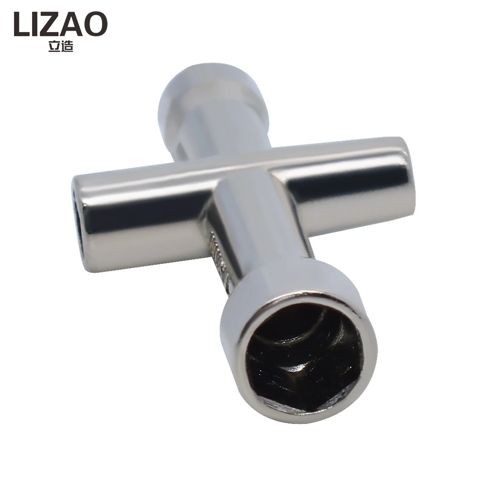 LIZAO M2 M2.5 M3 M4 3D Printing Nozzles Wrench Screw Nut Hexagonal Cross Mini Wrench Spanner Maintenance Tool 4 Size