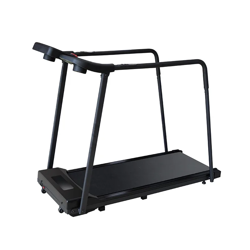 Joint Protection For The Elderly Jogging Walking Treadmill Foldable Electric Indoor Exercise Treadmill With Long Armrests