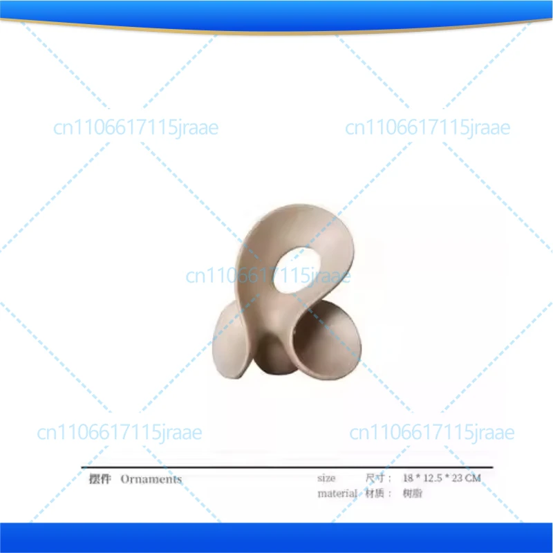 

Resin Crafts Abstract Coral Hollowed-out Irregular Sculpture Artistic Arcs Decorative Figurines Home Decoration Accessories