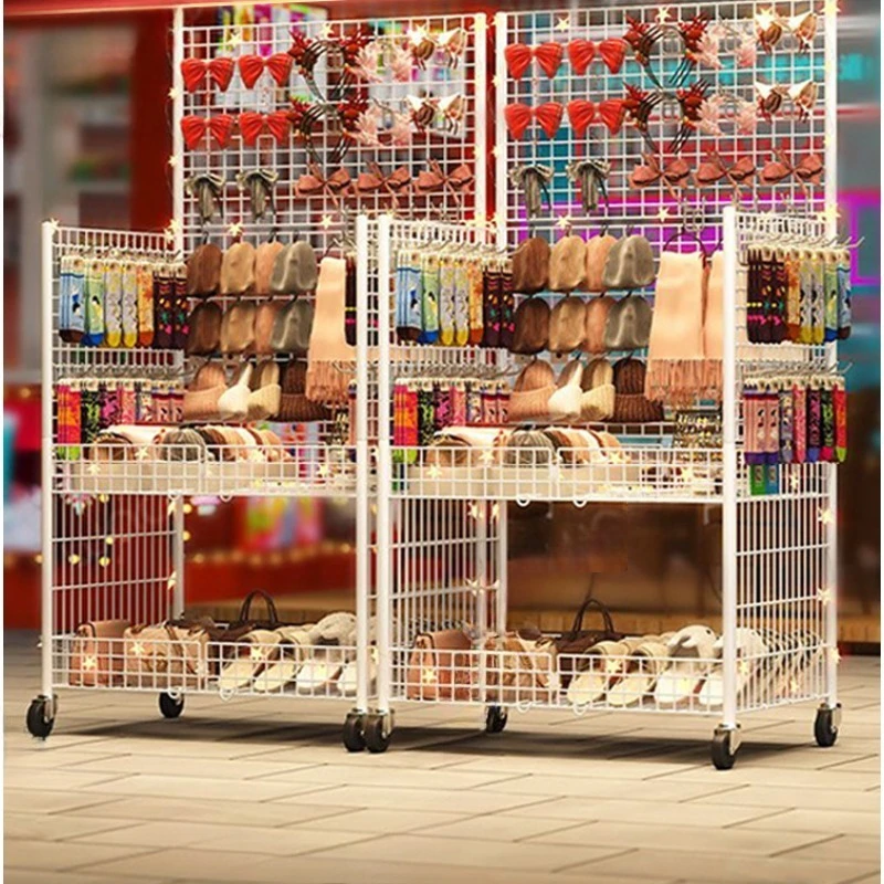stall trolley, stall night market special car, hand push folding table float promotional display stand one second stall artifact