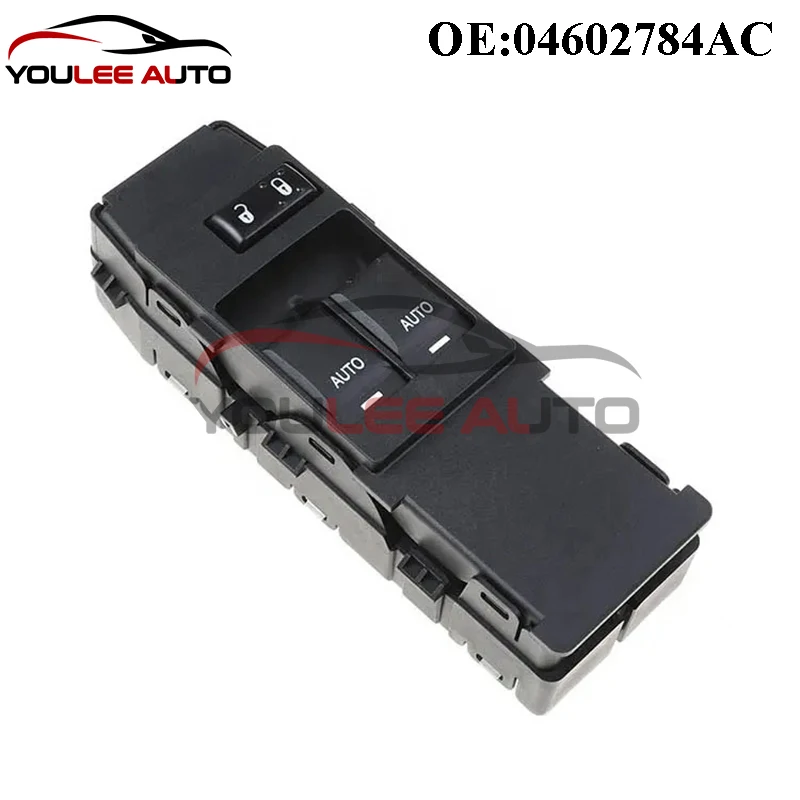 04602784AC Front Left Driver Car Master Power Control Window Switch For Dodge Challenger 2008-2014 Auto Parts