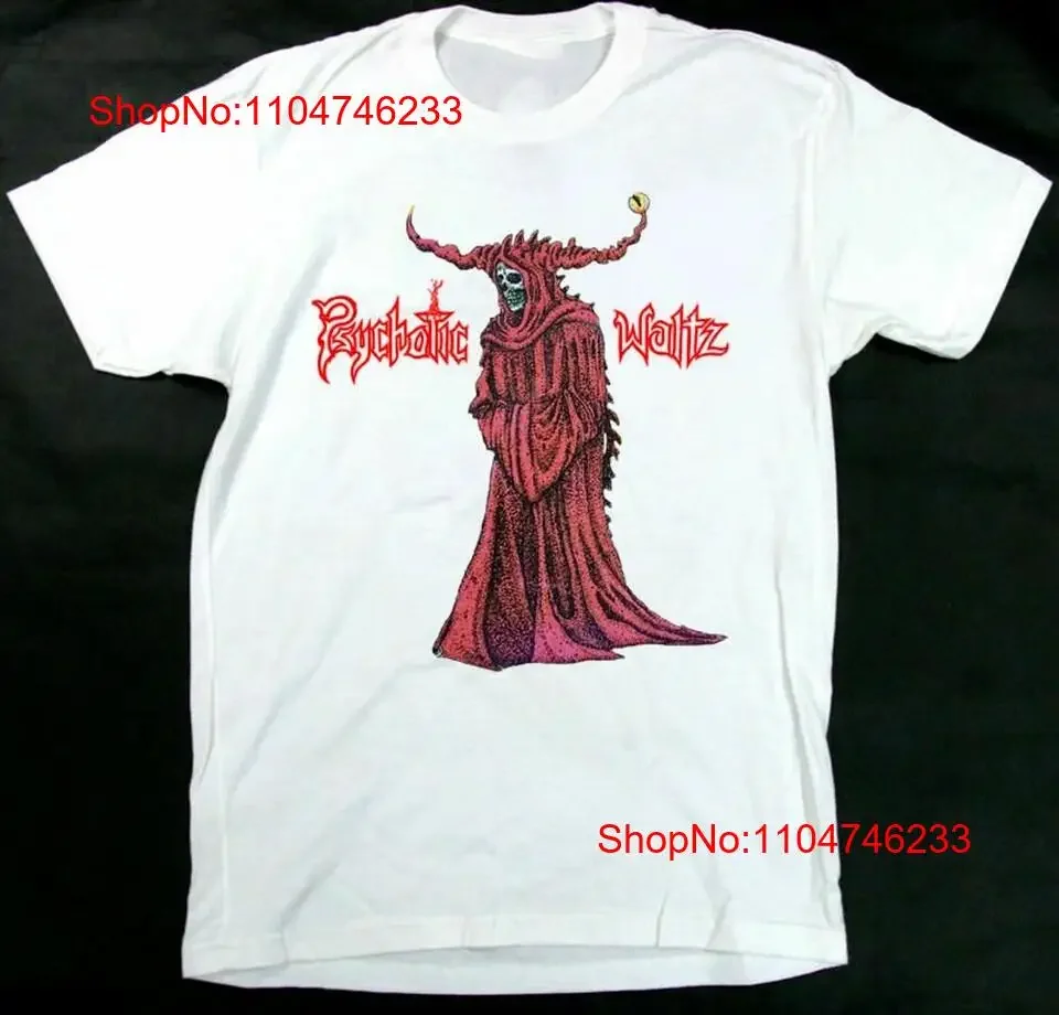 

Vtg Psychotic Waltz OG 1991 Tour Cotton White All Size T Shirt LL377 vintage Washed fashion graphic Versatile Breathable
