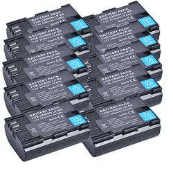 2650mAh ni-jonowa LP-E6 kamera LP-E6N akumulator do aparatów Canon EOS 6D 7D 5D Mark II III IV 5Ds 60D 60Da 70D 80D 90D R5C R5 R6 XC10 XC15