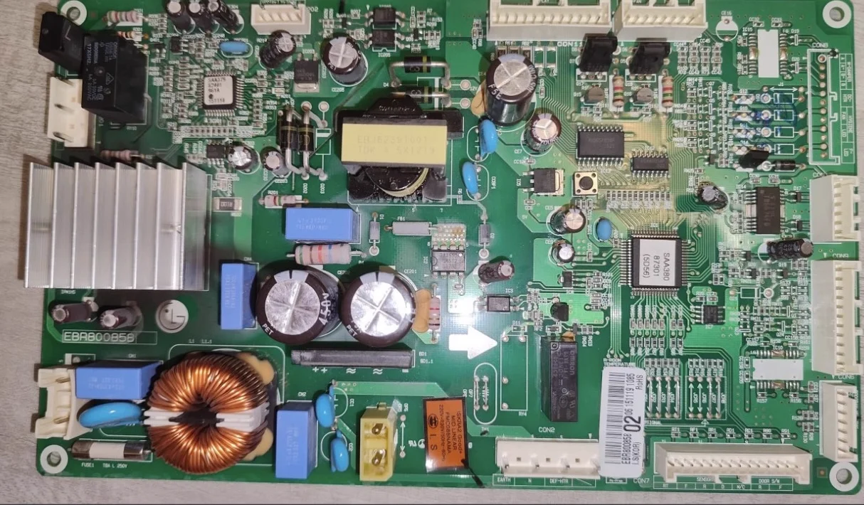تستخدم لأجزاء الثلاجة LG لوحة تحكم الثلاجة EBR800858 EBR80085802