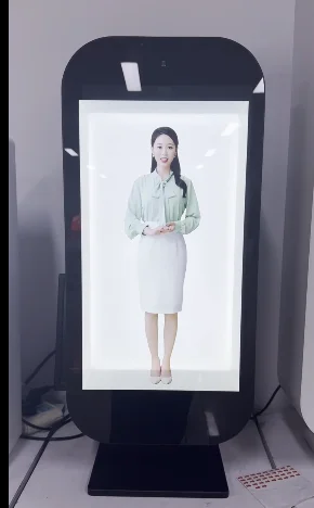 LCD Showcase Touch Screen 3D Hologram Box Transparent LCD Display Holobox