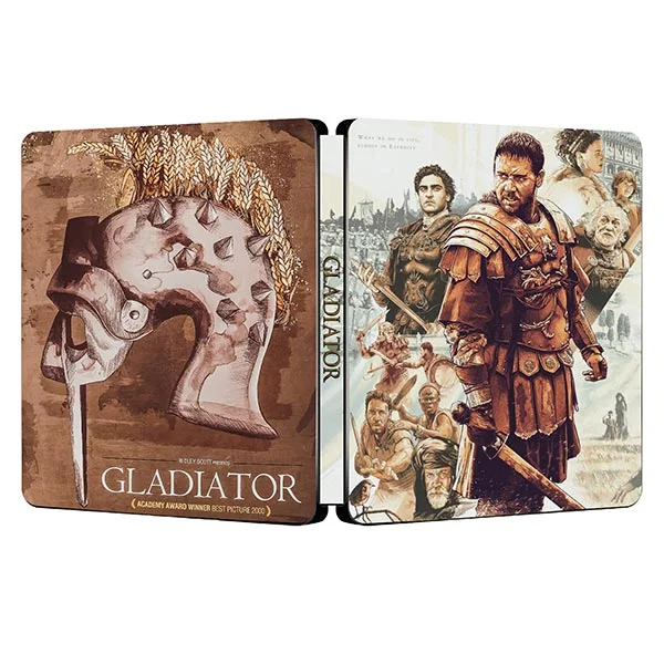 GLADIATOR 2000 Russell Crowe Steelcase (CD no incluido)