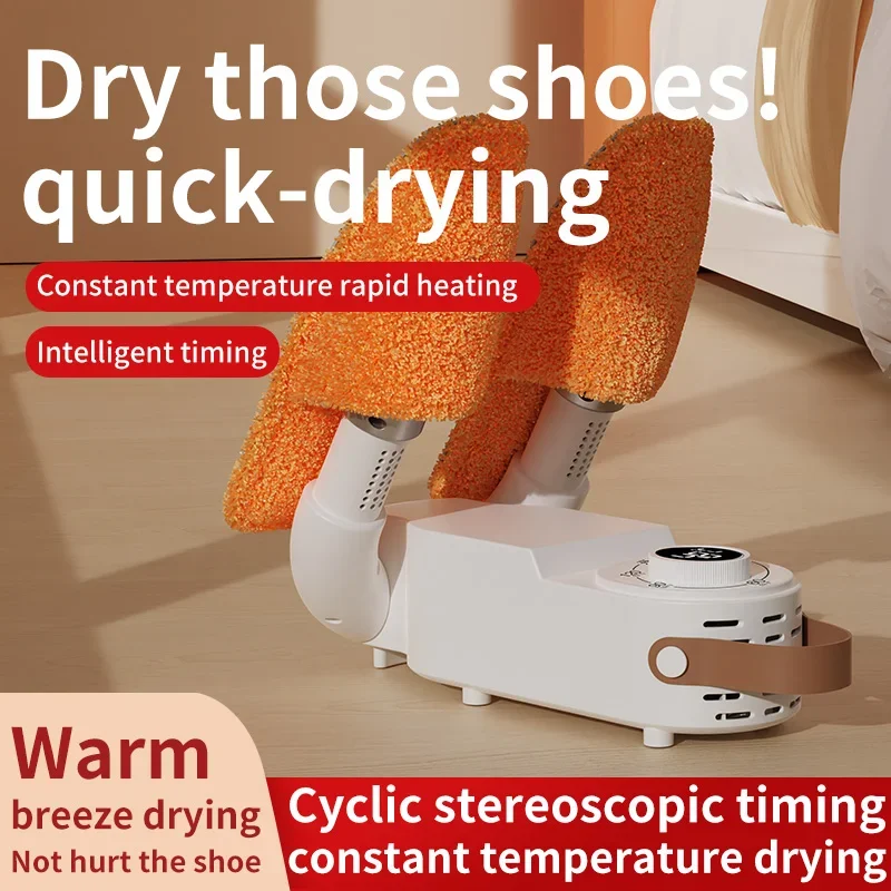 Electric Shoe Dryer Boot Warmer Shoe UV Foot Boot Dryer Eliminate Odor Fast Drying Boot Deodorizer Socks Dryer