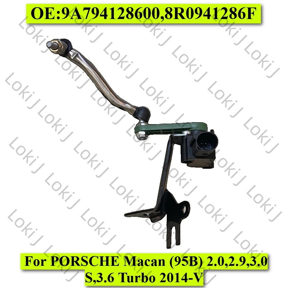 

Genuine Front Axle Right Headlight Level Sensor 9A794128600,8R0941286F For PORSCHE Macan (95B) 2.0,2.9,3.0 S,3.6 Turbo 2014-
