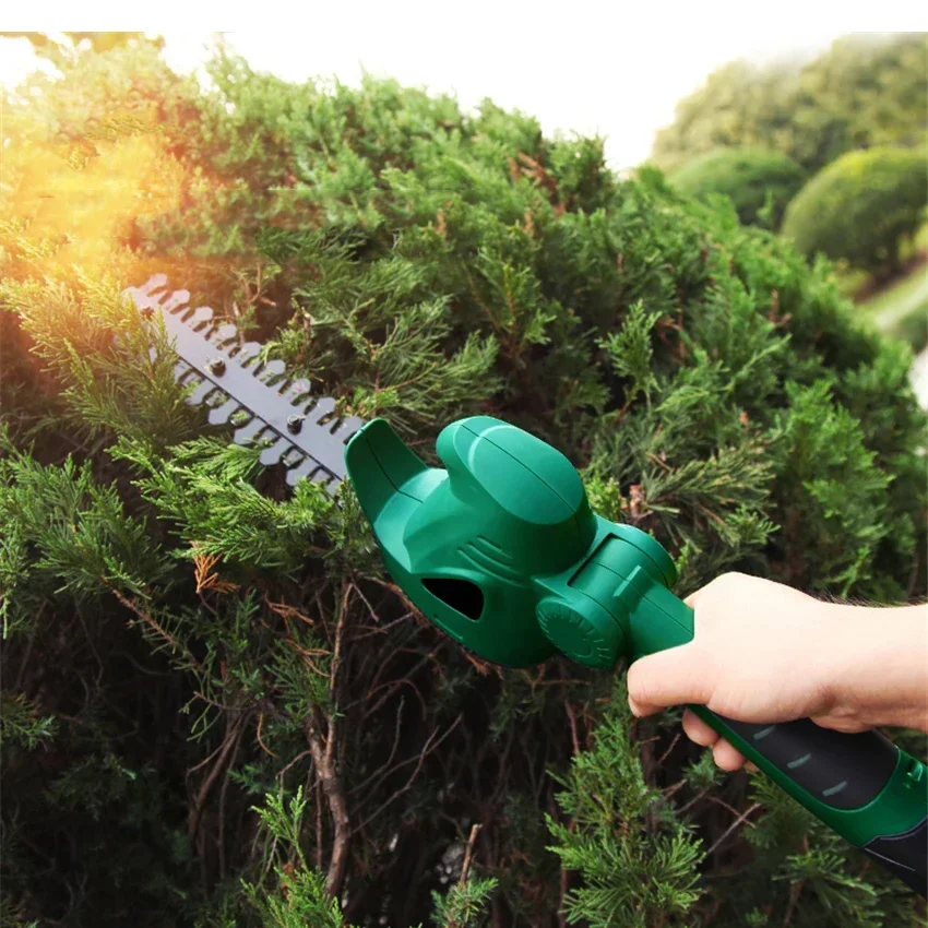 ET1007 Маленький бытовой электрический триммер для живой изгороди 2,0 Ач Перезаряжаемый триммер для травы Садовые секаторы Газонокосилка Триммер для газона