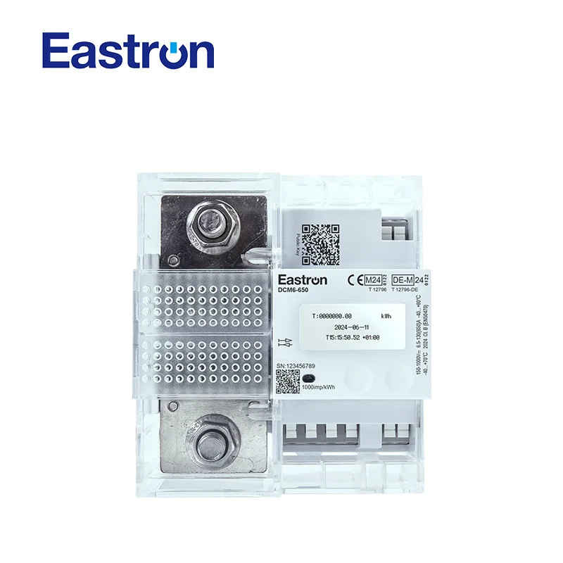 2026Easton DCM6-200 PTB Certified Smart DC Electricity Meter, Bi-directional Electric Car Charger Smart Power Meter