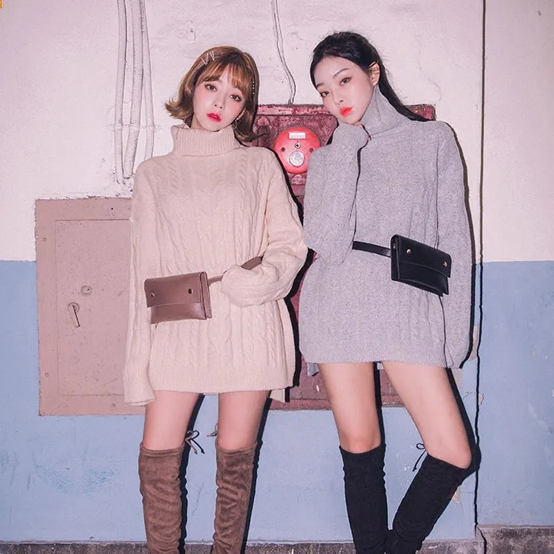 

Новая корейская версия модной женской повседневной мини-сумки-кроссбоди в стиле кэжуал, маленькая квадратная сумка-бананка, простая повседневная женская поясная сумка