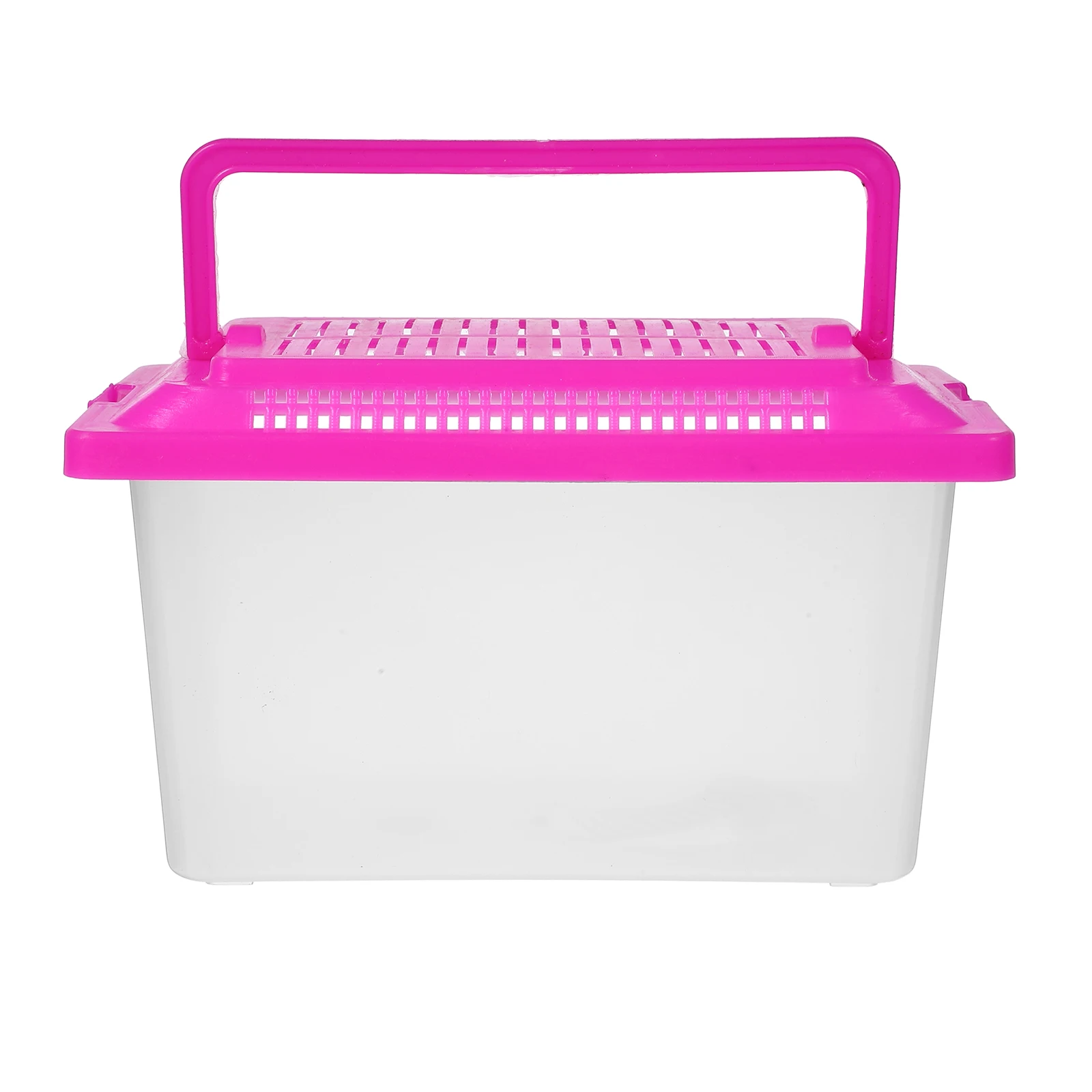 

Pet Transport Box Baby Fish Tank Clear Reptile Breed Container Plastic Aquarium