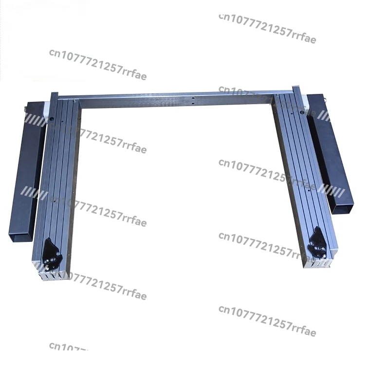 

Smart Furniture Parts Pull Out Dining Table Hardware 5 Section T Type Aluminum Hidden Folding Extension Table Slide Mechanism