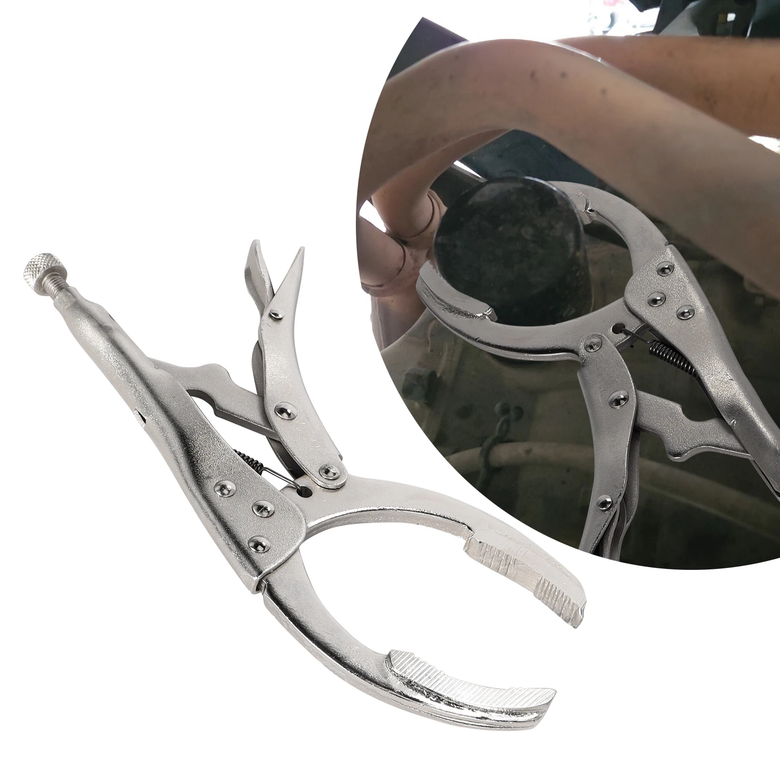 Motorcycle Adjustable Multi-Function Engine Oil Filter Wrench Clamp Grid Oil Change Car Disassembly Tool Repair Wrench