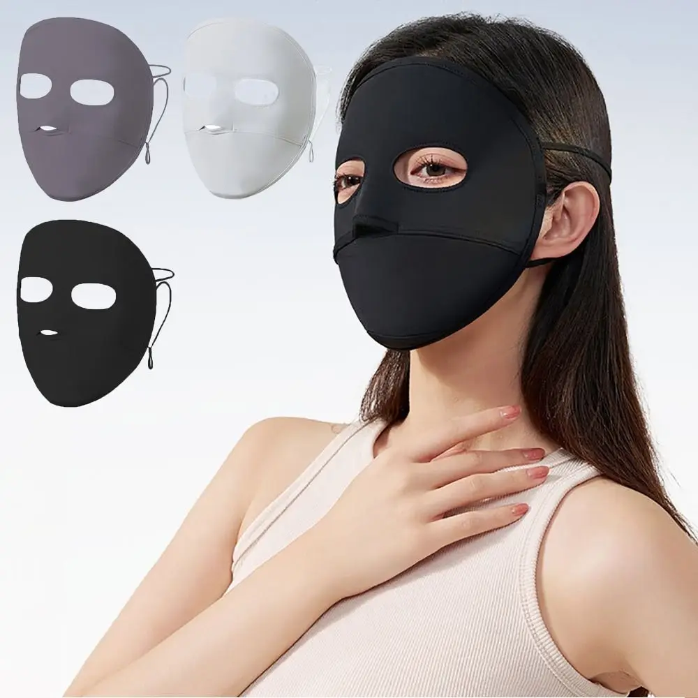 Summer Sunscreen Face Mask Anti-UV Face Cover Facekini Breathable Cycling Mask