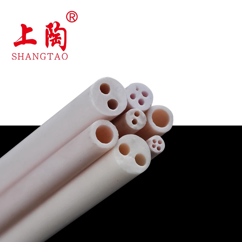 High Temperature Resistance 99% Alumina Ceramic Tube For Thermocouple