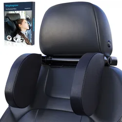 Universal Model Car Seat Headrest Pillow Adjustable Auto Travel Rest Car Sleep Neck Support Side Head Pillow for Kids Adults