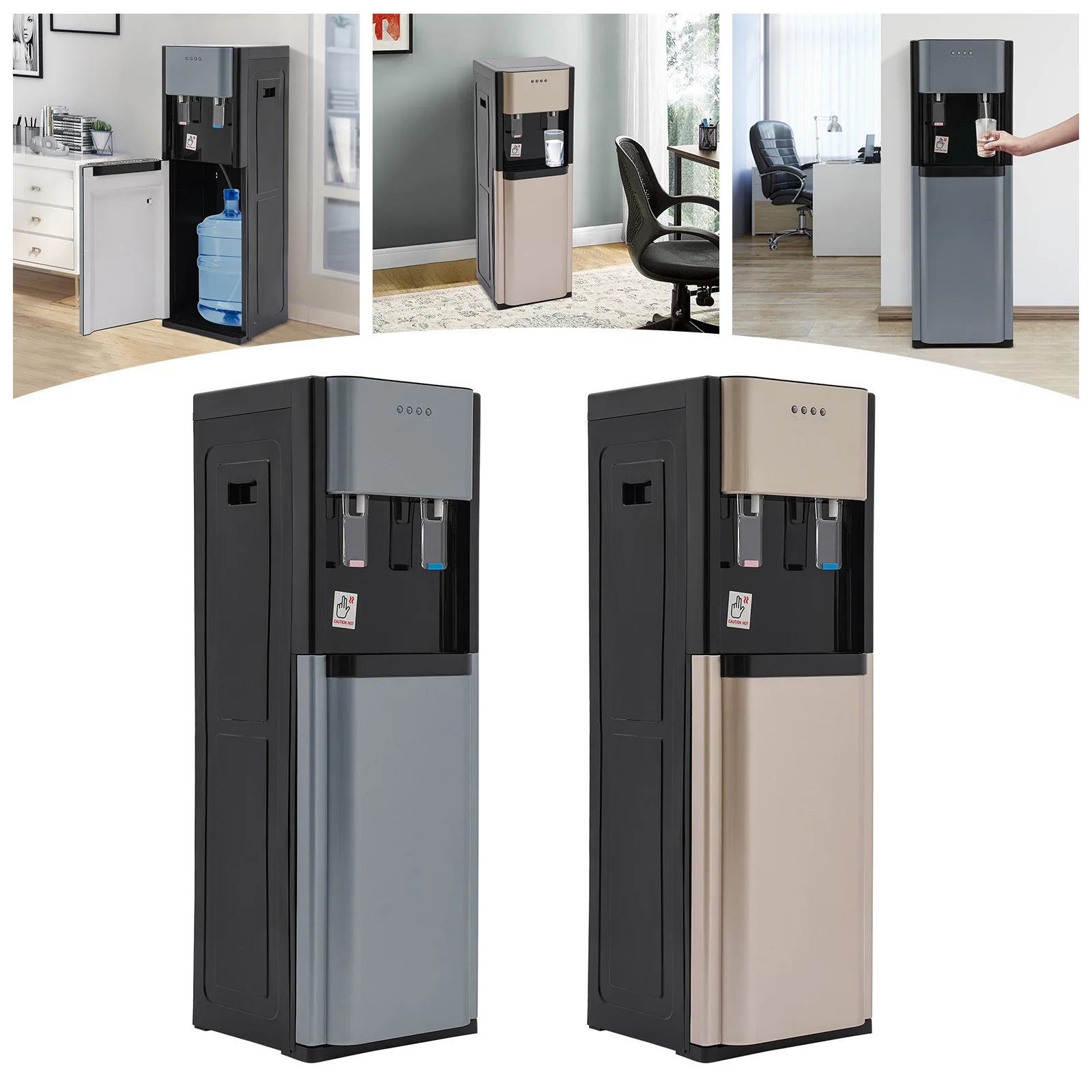 

20LBottom Loading Water Dispenser, Water Dispenser With Heating And Cooling Functions for or Home, Office, Living Room