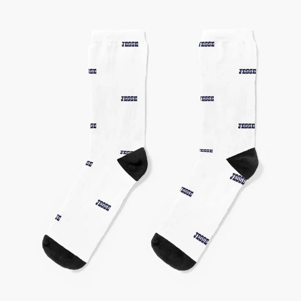 JESSE Socks funny gifts men cotton high quality Lots hockey Mens Socks Women's