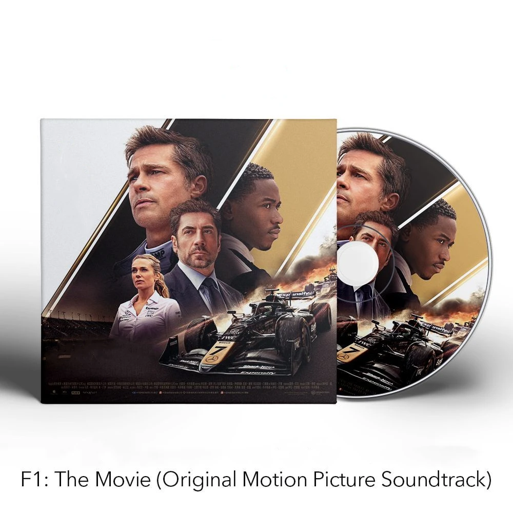 

New F1: The Movie Hans Zimmer Music CD Doja Cat OST Album 2pcs Music Record Cosplay Walkman Car Soundtracks Box Party Music Gift