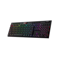 Redragon K618 Horus Wireless RGB Mechanical Keyboard, Bluetooth/2.4Ghz/Wired Tri-Mode Low Profile Gaming Keyboards