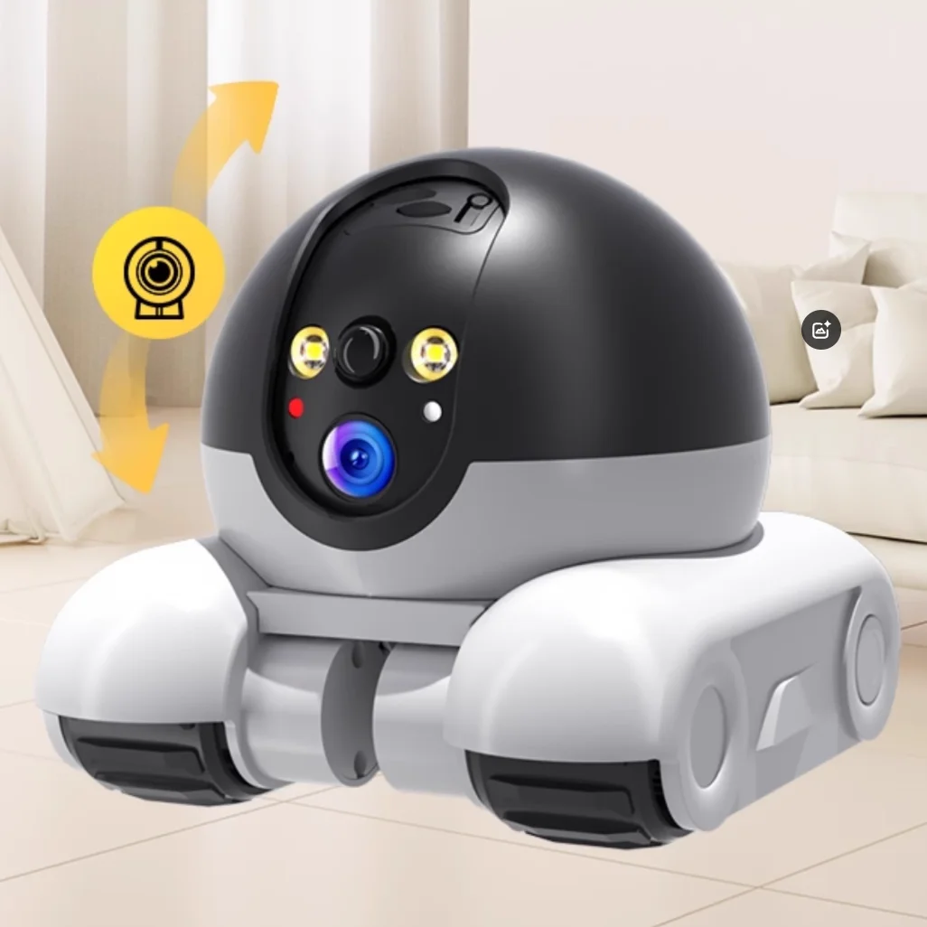 Telecamera HD 1080P con tracciamento automatico per animali domestici Monitor Smart Home Robot Telecamere WIFI Telecamera PTZ IP Protezione di sicurezza Sorveglianza