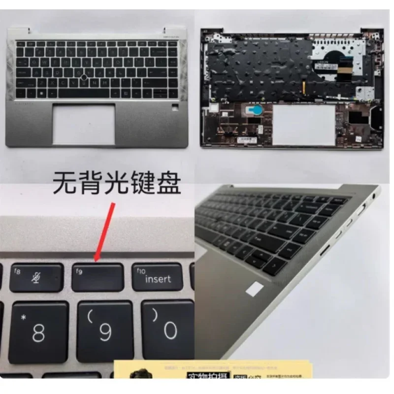 

Новая клавиатура с подставкой для рук (палмрестом) для ноутбуков HP ELITEBOOK 745 840 845 G7 G8, раскладка US