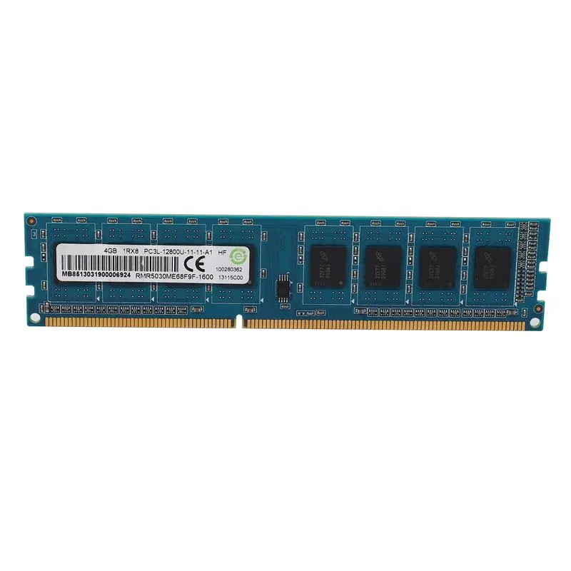 

Изысканная память Exquisite-2X DDR3 4 ГБ для настольных ПК, 1RX8 PC3L-12800U, 1600 МГц, 240 контактов, 1,35 В, CL11 DIMM Ram для материнских плат AMD