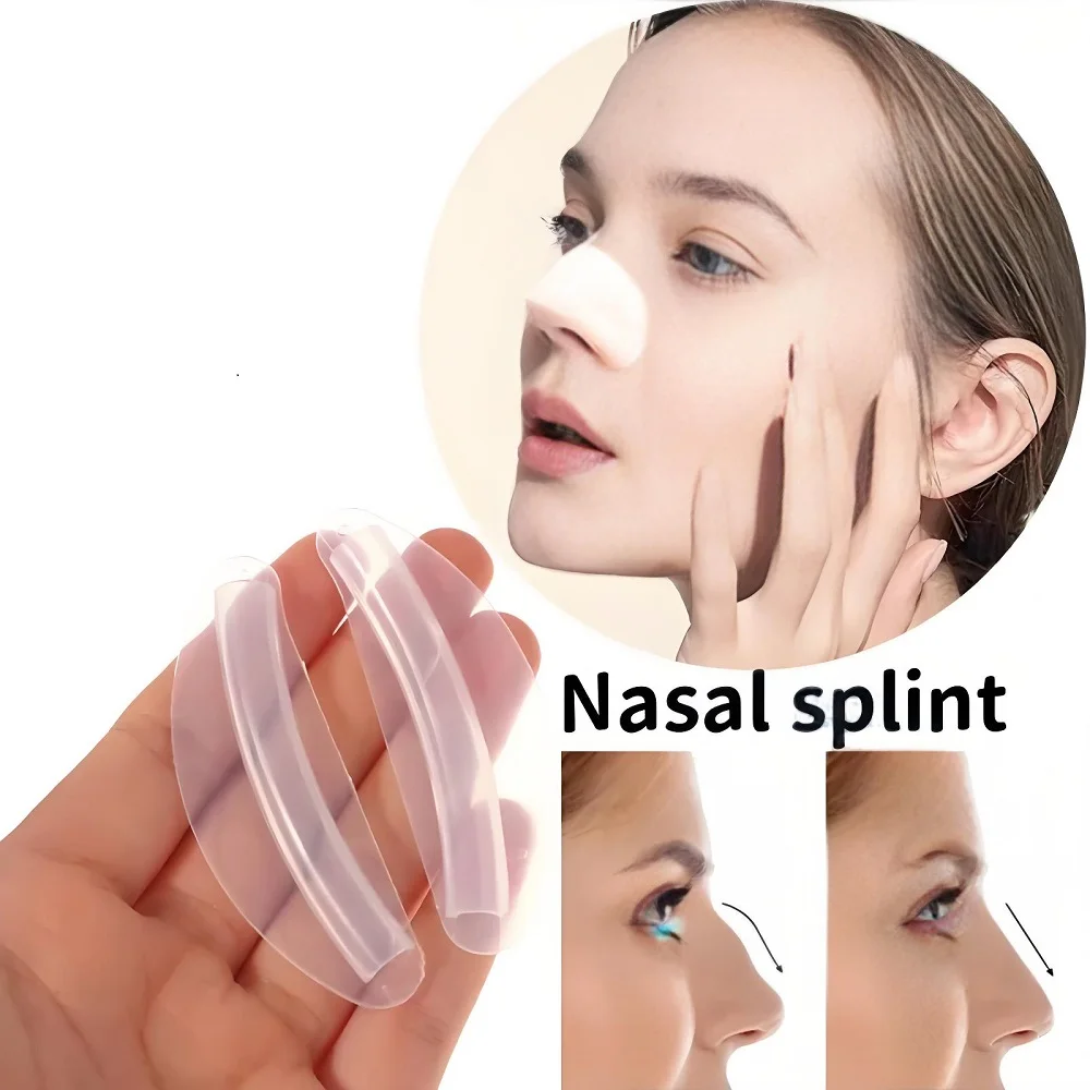 

2Pcs~200Pcs Medical Septoplasty Nasal Splint Internal Nasal Airway Splint with Sterilization Silicone Hospital Consumables