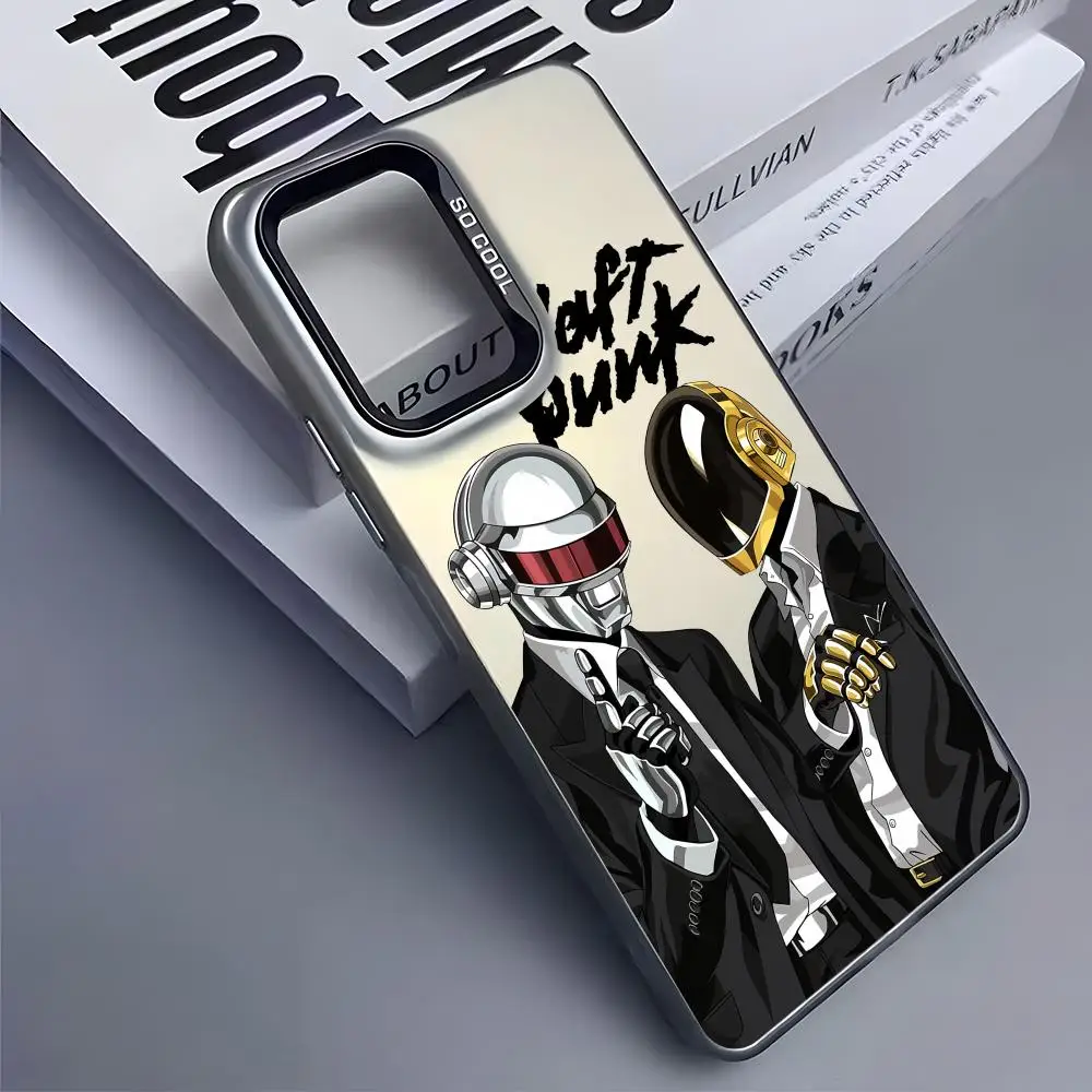 Band D-Daft Punk Phone Case For Samsung Galaxy S25 Edge S24 S23 S22 S21 S20 Ultra Funda Silicone Colorful Silver Phone Case view 6