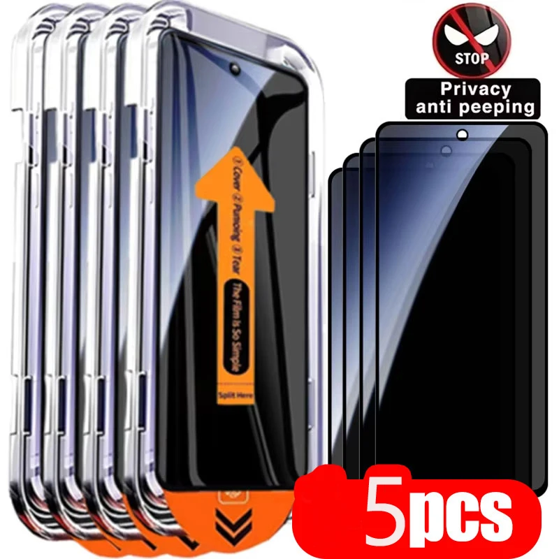 

Dust Free Installation Privacy Screen Protector For Nubia Z50S Z40 Z60s Pro Z60 Z70s Z80 Ultra Anti-Peep Spy Tempered Glass Film