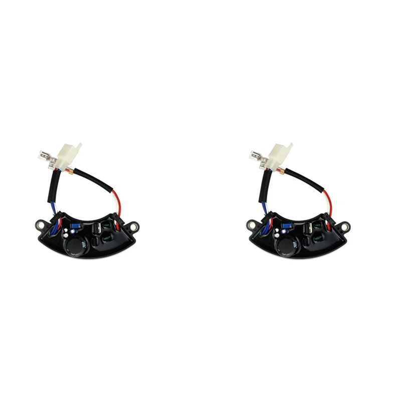 2X AVR Automatic Voltage Regulator Generator Arc-Shaped For 2KW 3KW 2.8KW Electric Generator