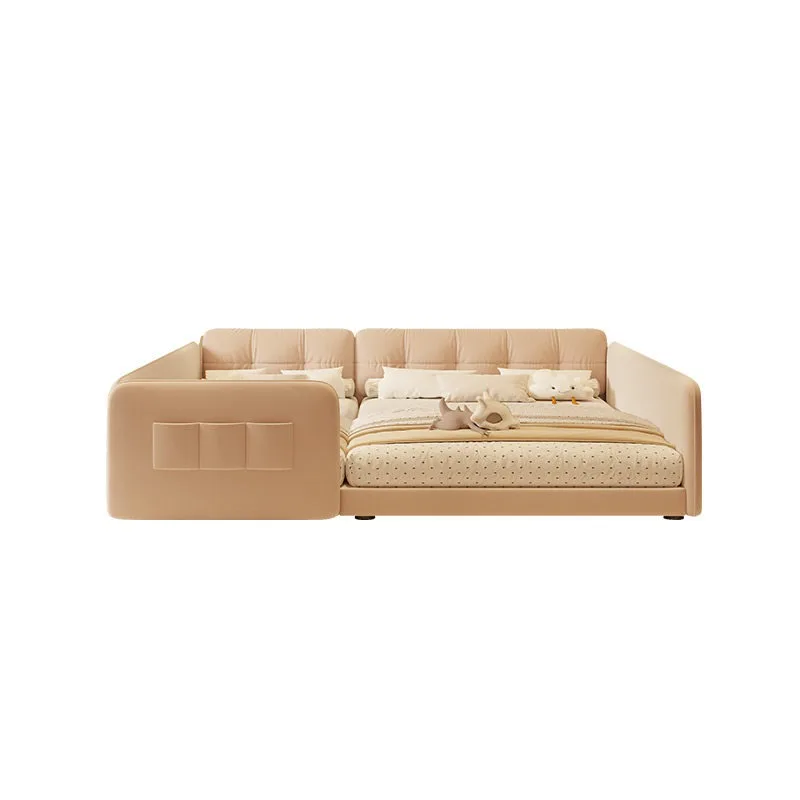 & Full Size Guardrail Bedroom Beds Family Luxury 180x200cm Many People Bed Frames Kids Room Queen Adults Children Home Furniture