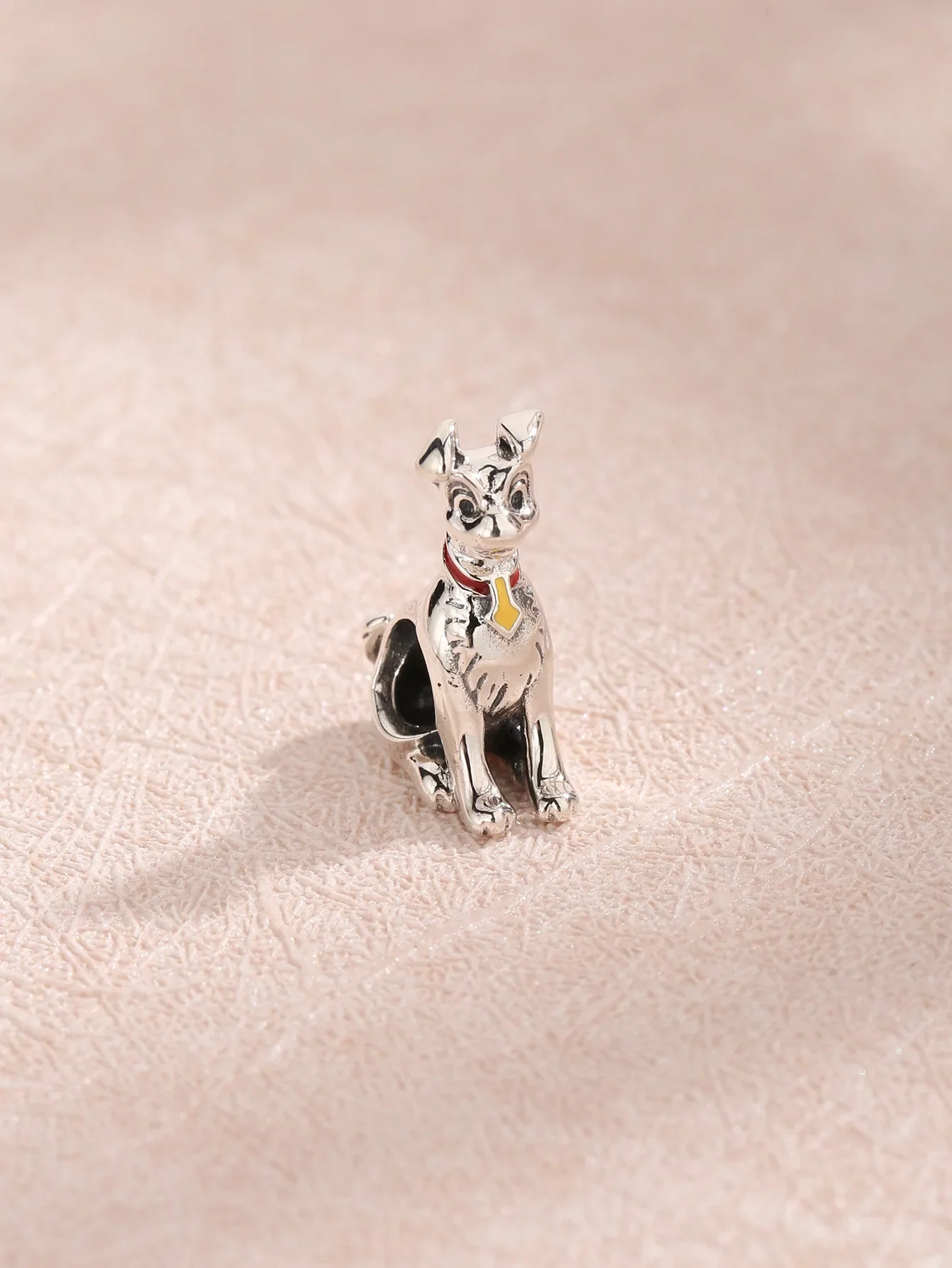 

Sterling 925 Silver Bracelet Accessories Bead with Simple Lovely Style,Puppy-shape Design for People who Love Dogs