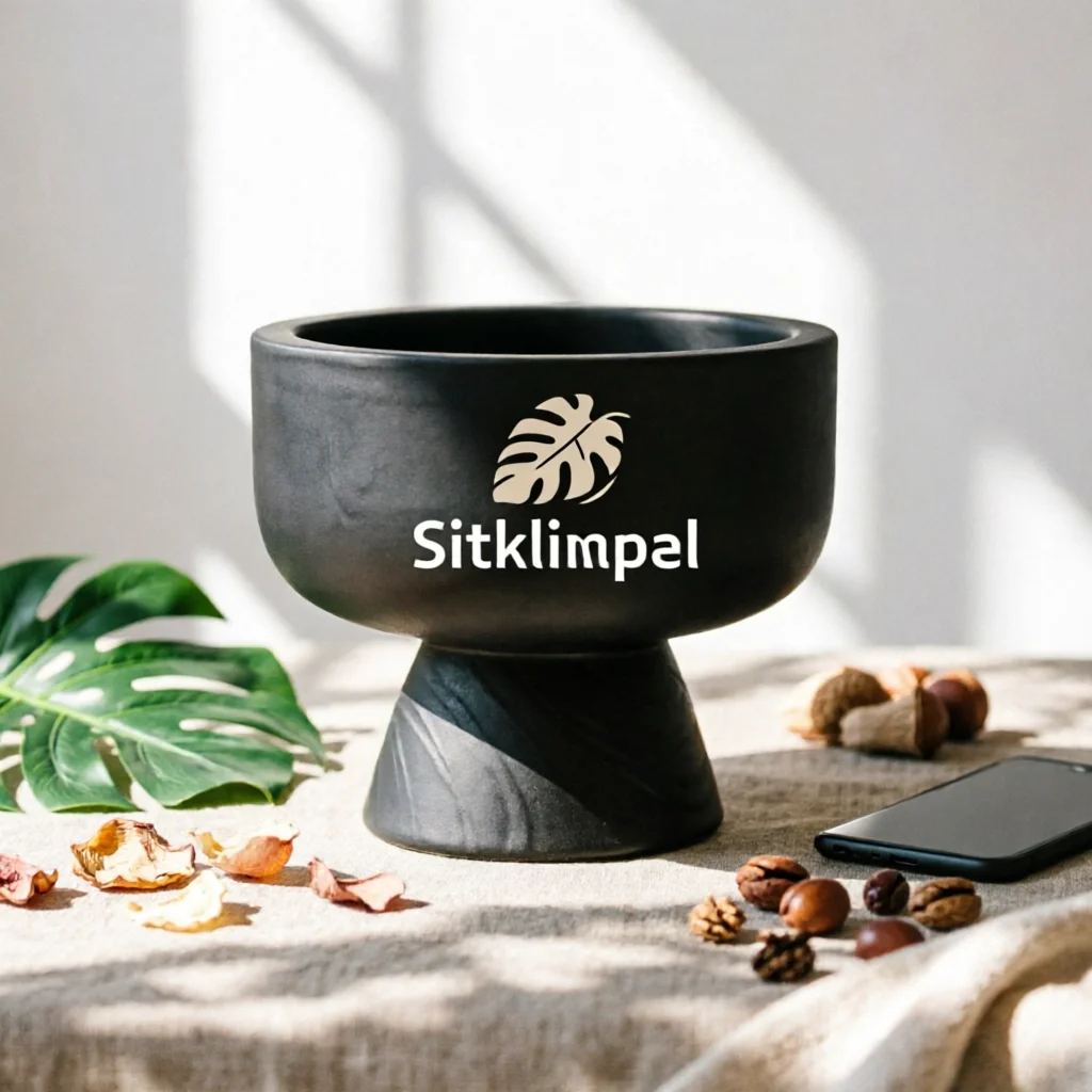 Tabletop Planter Versatile Planter with Pedestal Base Pedestal Bowl Modern Footed Bowl Sculptural for Minimalists, Shelf Decor
