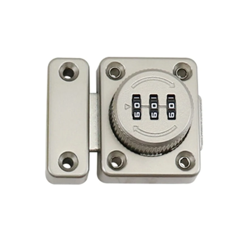 3Digit Combination Cabinet Lock Keyless Privacy Password Lock Rotary Latches G6KA