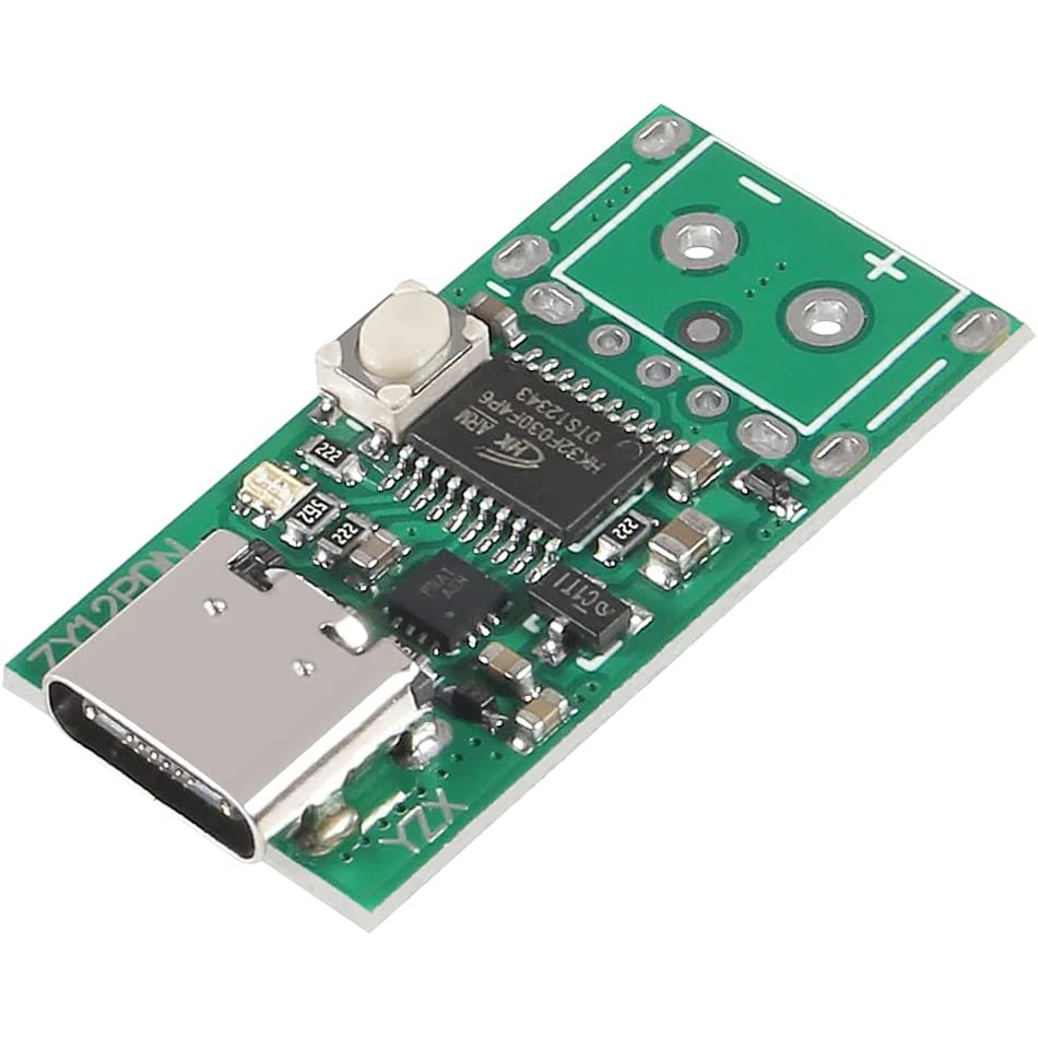 Type-C USB-C PD2.0 3.0 PD3.0 to DC Fast Charge Charging Trigger Polling Detector Notebook Power Supply Change Board Module