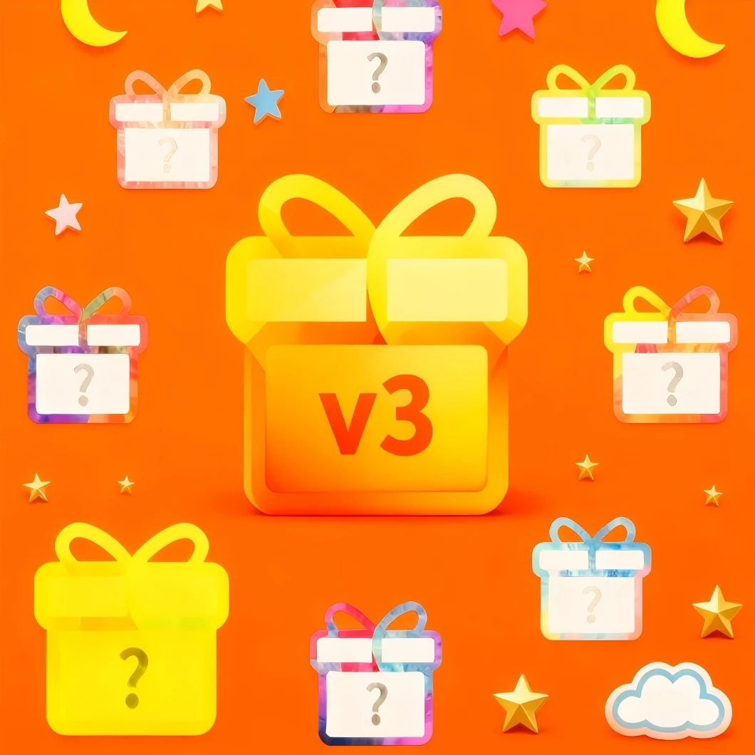 المبيعات الساخنة الوحش لافوفو V1 V2 V3 صندوق أعمى سلسلة بولي كلوريد الفينيل معكرون قلادة الفينيل دمية مفاجأة صندوق المفاتيح هدية عيد ميلاد ديكور #4