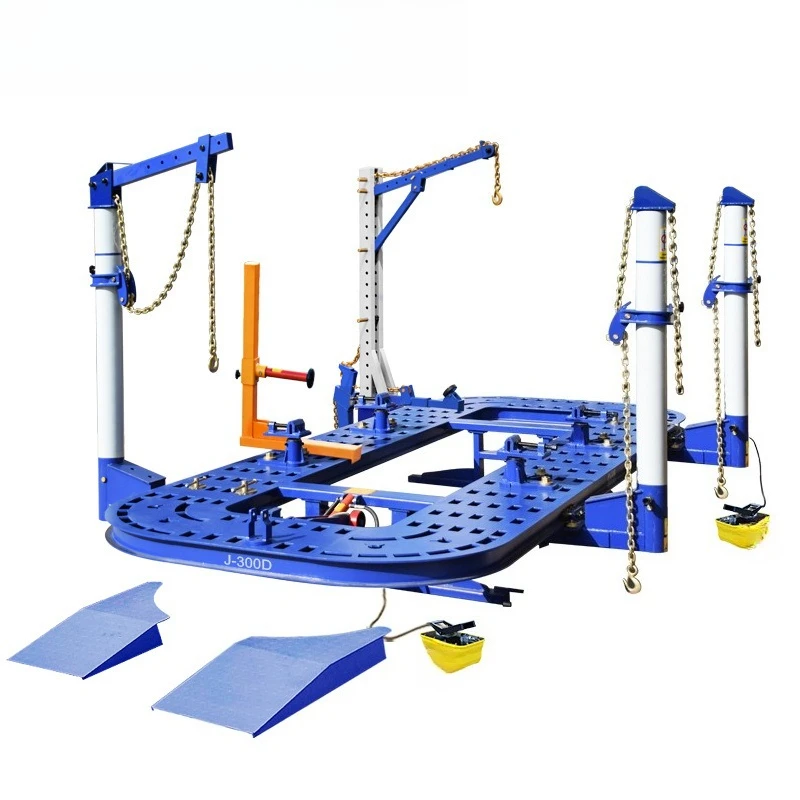 Automobile five-row hole girder calibrator four-tower high-efficiency body sheet metal calibration equipment