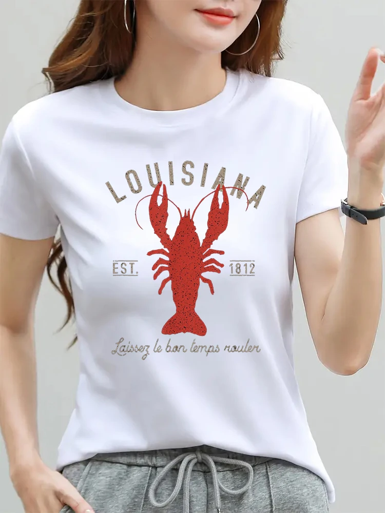 Funny Crawfish Shirt Louisiana Boil Shirts Tee Tshirt T-Shirt Mardi Gras Season Gift Party Dad T-shirts Women Graphic Tees Tops