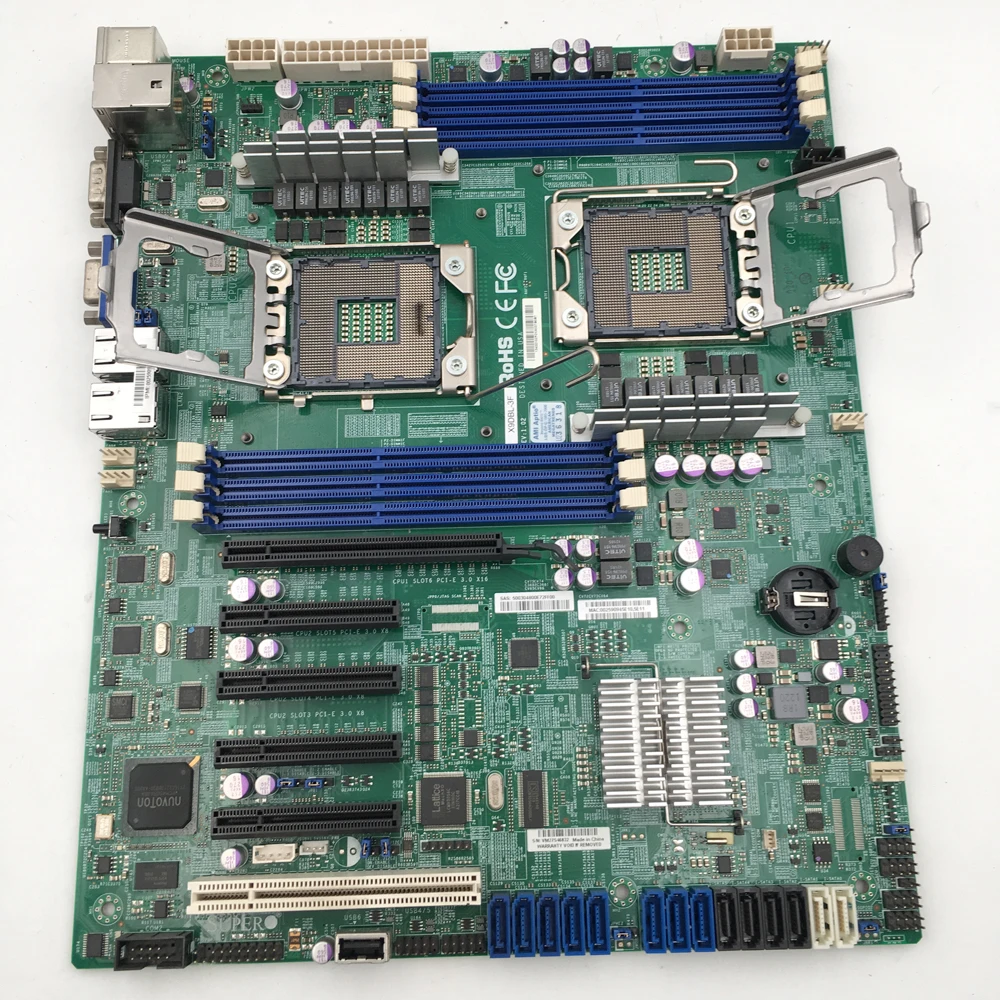 Для материнской платы Supermicro LGA1356 с поддержкой процессора E5-2400 V2 DDR3 встроенный IPMI 2,0 и KVM со специальной локальной сети X9DBL-3F