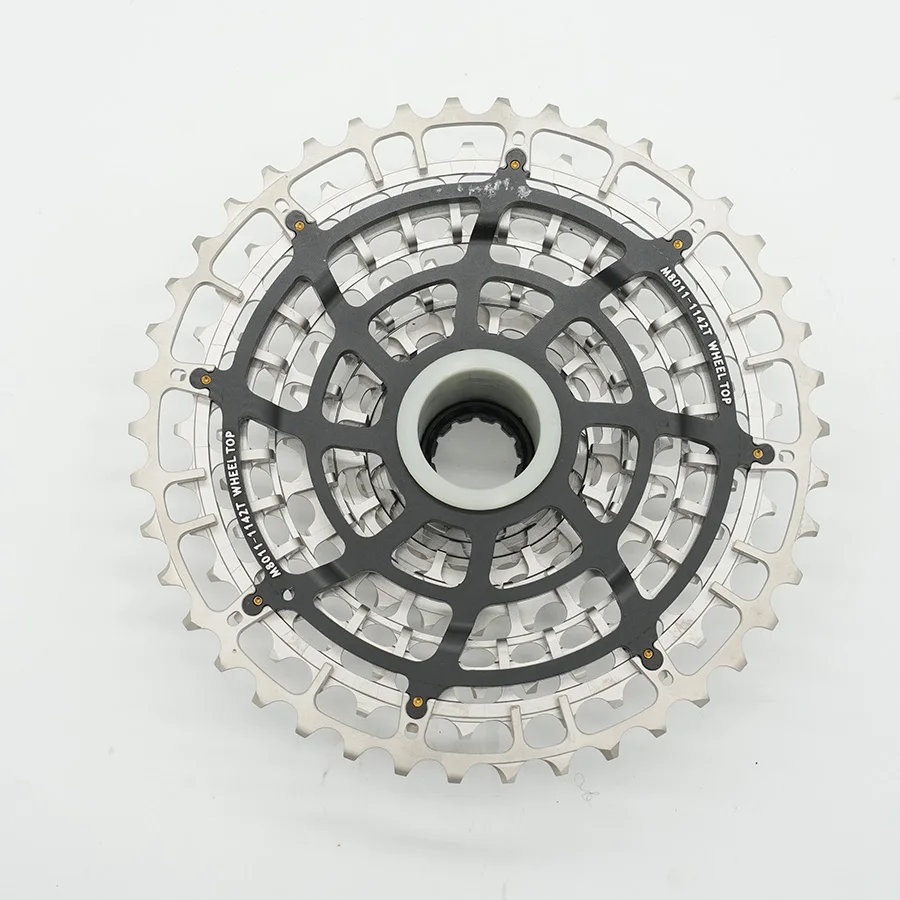 

Alloy Steel 11-Speed 10T-42T Cassette Flywheel Lightweight Mountain Bike Freewheel 10T-42T Bicycle Accessory