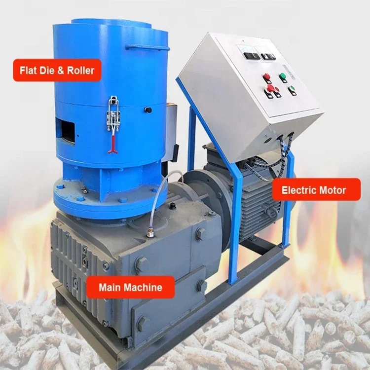 Small Cheap Pellet Mill Machine Per Hour Sawdust Pellet Mill Making Maker Machine for Burning for Sale Craigslist 1 Ton CE 95 YB