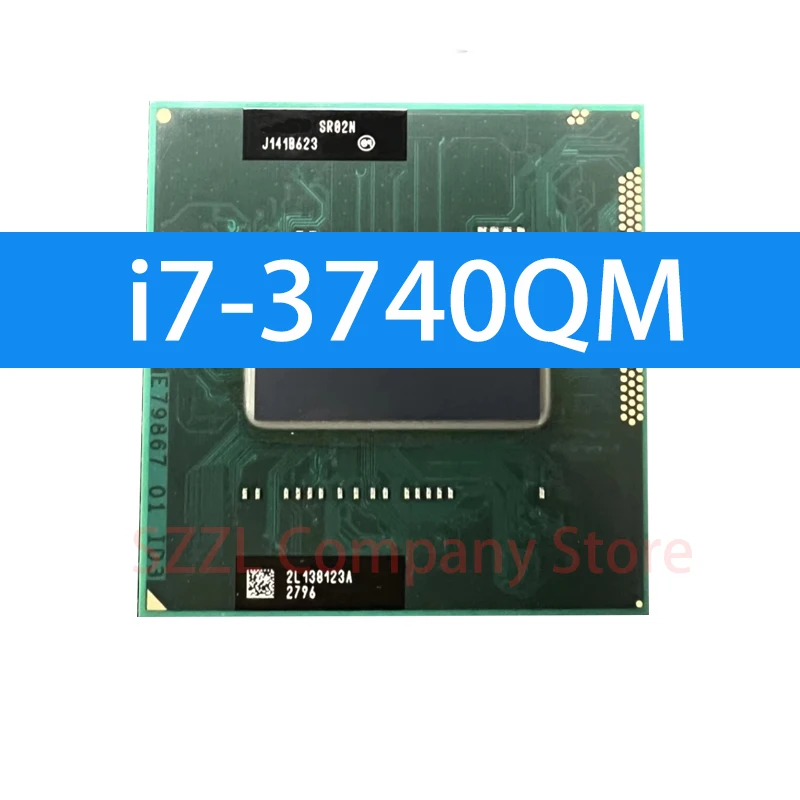 Core i7 3740QM SR0UV 2.7GHz Quad-Core Eight-Thread notebook CPU Laptop Processor i7-3740QM 45W Socket G2 / rPGA988B