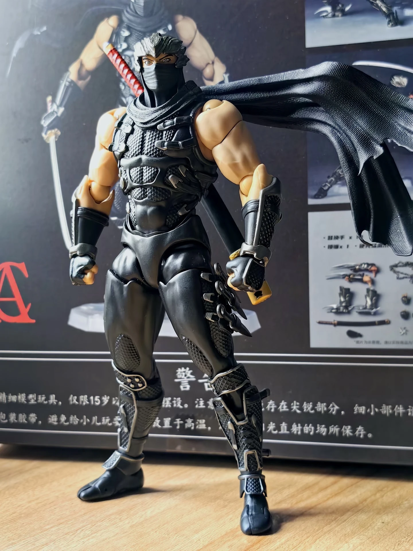HAYABUSA フィギュア AC Factory Ryu Hayabusa 1/12 Action Figure