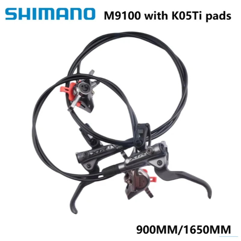 SHIMANO XTR M9100 BR M9120 4 Piston MTB XTR Hidraulic Disc Brake Left Right 2 Piston M9100 Brake Left Front Right Rear Normal